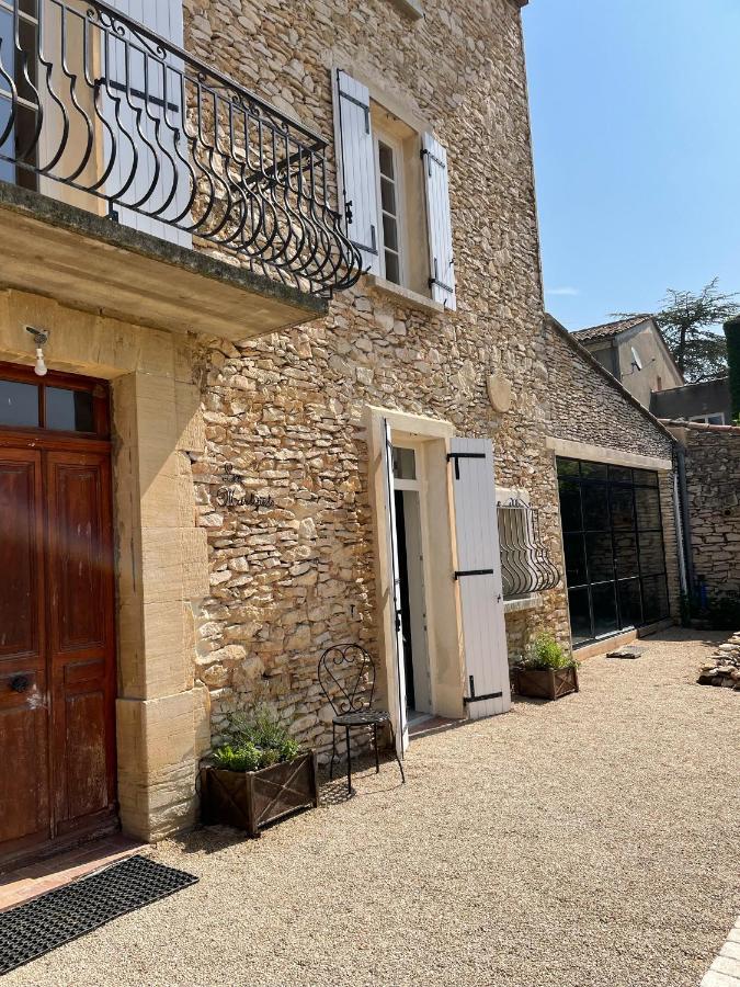 Provenzalisches Landhaus Les Martinets Am Fusse Des Mont Ventoux Villes-sur-Auzon Buitenkant foto