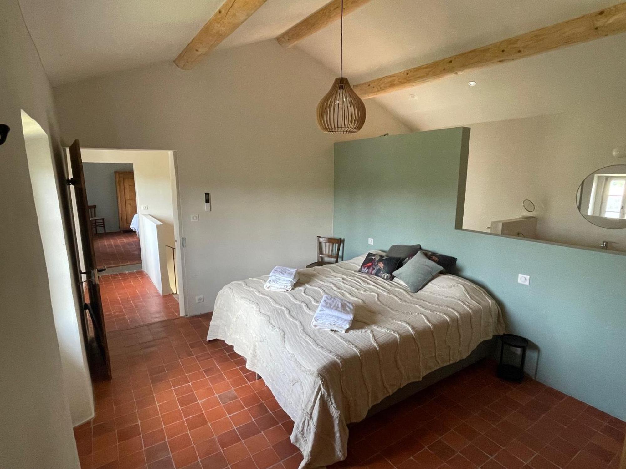 Provenzalisches Landhaus Les Martinets Am Fusse Des Mont Ventoux Villes-sur-Auzon Buitenkant foto