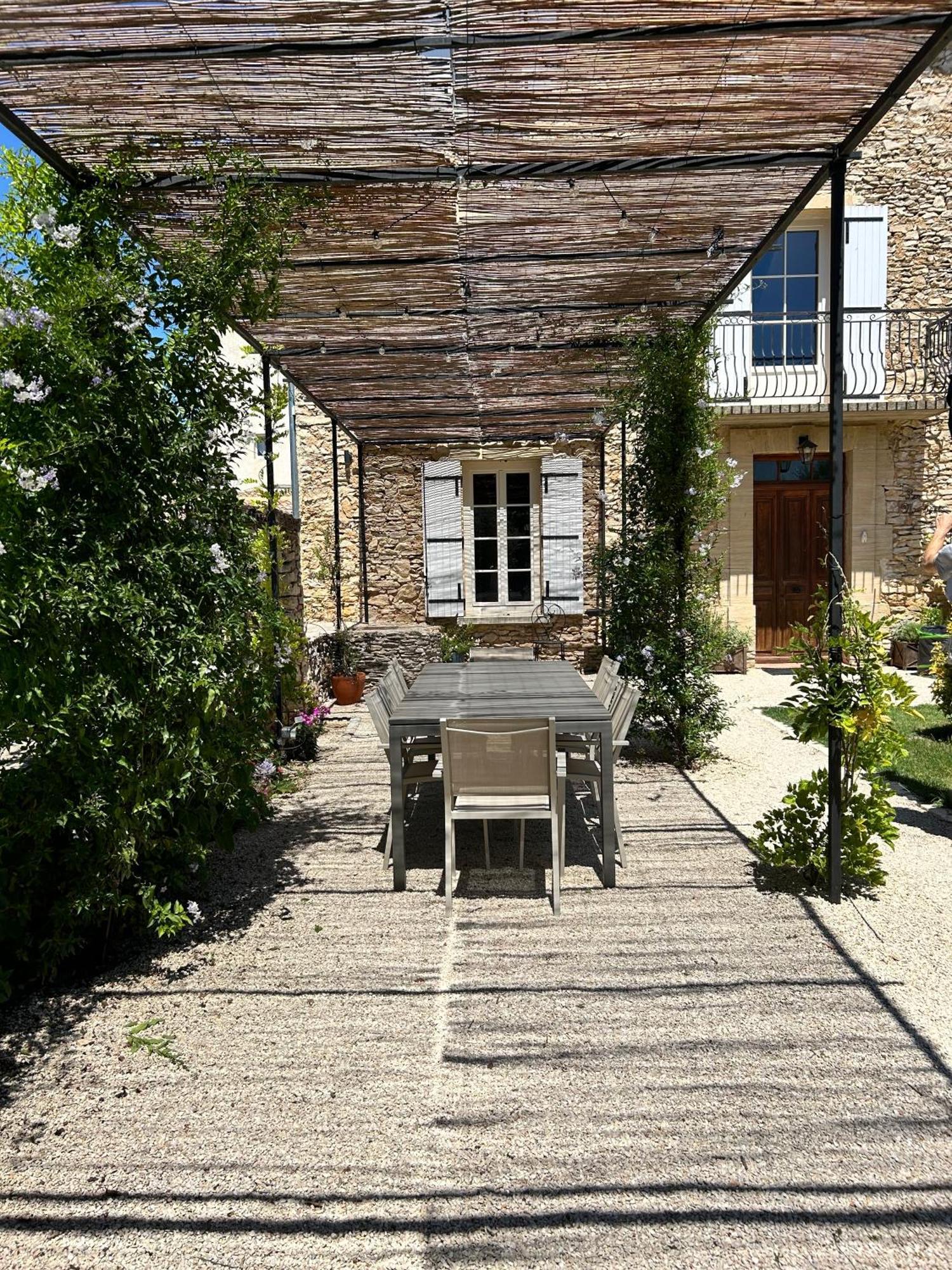 Provenzalisches Landhaus Les Martinets Am Fusse Des Mont Ventoux Villes-sur-Auzon Buitenkant foto